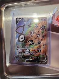 Pokemon unown v alternate art