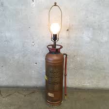 Vintage Fire Extinguisher Lamp " Quick Aid"