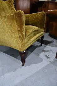 Sold at Auction: Vintage Wingback Armchair - QLD maple ...