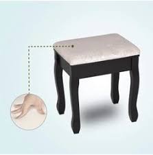 Amooly Vanity Set with Mirror,5 Large Sliding Drawers, Removable Makeup Organizer,Cushioned Stool Dressing Table Vanity Makeup Table Black for Sale in Hacienda Heights, CA - OfferUp