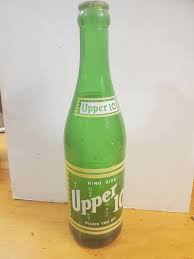 Upper 10 Pop Bottle, King Size Upper 10 Vintage Pop Bottle, Old Pop Bottle, Laarge Upper 10, Free Shipping - Etsy