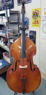 William Lewis & Son Laurel Laminated Upright Bass w/ Gig Bag (used) | Reverb