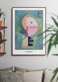 Kandinsky Upward Print, Wassily Kandinsky Poster, Empor ...