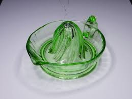 Depression Glass Kitchenware, Juicer/reamer, Indiana Glass ...