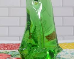 Vintage Art Glass Green Penguin Figurine Paperweight 3.25 ...