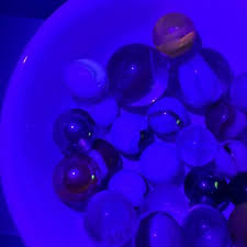 Vintage Marble Lot Of MARBLES UV Reactive Cadmium Uranium ...