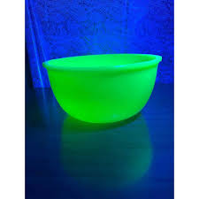 Vintage Jadite by Jeannette uranium glass mixing bowl | eBay