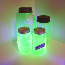 Vintage Set of Hocking Hoosier Jars and Shakers Green ...