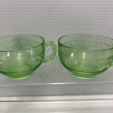 Uranium Glass Flower Teacup Cross-stitch Pattern Digital Download - Etsy Canada