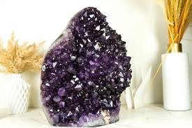 World-Class X-Large Amethyst Geode Flower with AAA Dark ...