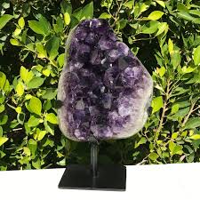 Large Amethyst Crystals Cluster – Rockology.net