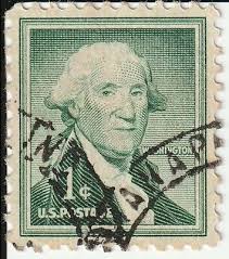 George Washington Vintage 1 Cent Green US Postage Stamp | eBay
