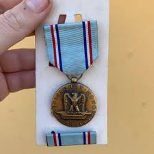 Vintage WWII USAF Good Conduct Medal, Efficiency, Honor, Fidelity Badge, Gold Tone - Etsy