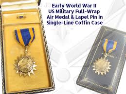 WW 2 Military FS Full Wrap Brooch Air Medal Lapel Pin One ...