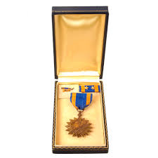 Original U.S. WWII Navy Issue Air Medal with Wrap Brooch in ...