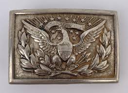Sold at Auction: SPANISH AMERICAN WAR US ARMY BELT BUCKLE