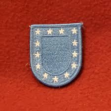 2pk U.S. Army Beret Flash 13 White Stars on Blue Background Beret Hat – Gibsons Tactical Tavern