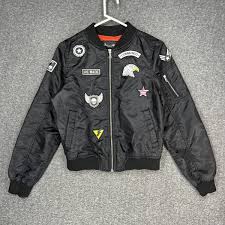 Southpole Women's Long Sleeve Polyester Bomber Windbreaker ...