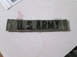 Us Army Name Tape | eBay