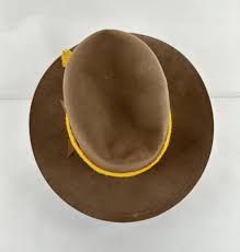 Sold at Auction: F. Burgess, F Burgess & Co Wool Campaign Hat