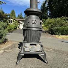 Antique Cast Iron US ARMY Cannon Heater No 18 Potbelly Stove ...