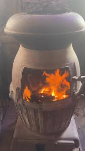 Classic Army pot-belly stove dating back to the 1800's is ...