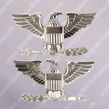 US Army Colonel Rank Eagles | Regalia Company