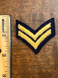MILITARY PATCH STRIPES DRESS GREENS US ARMY RANK CORPORAL | eBay