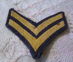Vintage Corporal Chevron Military Patch | eBay