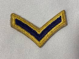 Post War US Army Private First Class Combat Rank Chevron ...