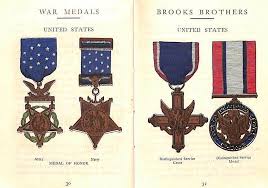 Brooks Brothers Insignia Of Officers & Decorations For Valor" 1918 WWI Booklet | eBay