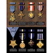 War Drawing Wwii Usa Medal Honor Cross Army Navy Air Force 12X16 Framed Print | eBay