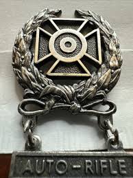 Army Qualification Badge '“Auto Rifle” Pin New Old Stock NOS | eBay