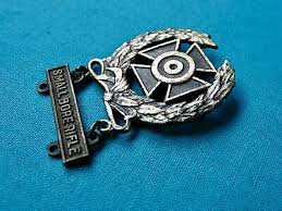 US WW1 WW2 Antique vintage Small Bore Rifle Sterling Silver Pin Badge | eBay