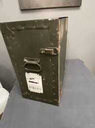 VTG M1942 US Army USGI Military Wooden OG Portable Field Desk Functional | eBay