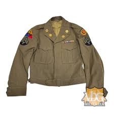 WW2 US Army Technician 5th Grade Armored 4th Armored Division/Constabulary Ike Jacket, Numbered, Size 36L | VDG Militaria