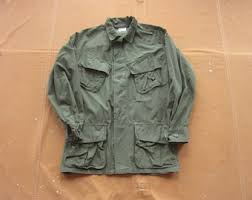Small / Medium 60s US Army Poplin Cotton Jungle Jacket ...