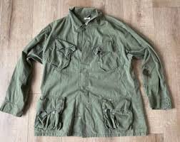 Chest 49 — vintage US Army Shirt Jacket Men — C.1960s, Olive ...