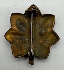 Vintage WW2 era US Army Major Flower Rank Collar Shoulder ...