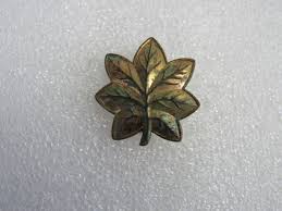 Vintage WWII US Army N.S. Meyer Shold R Form Major Oak Leaf ...