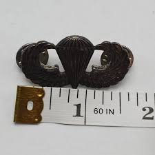 Sterling Silver Vintage Army Military Parachutist ...