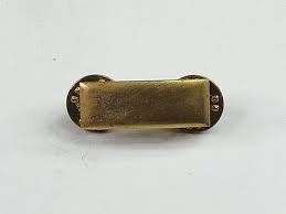 United States Military Single Brass Lieutenant Bar Collar ...