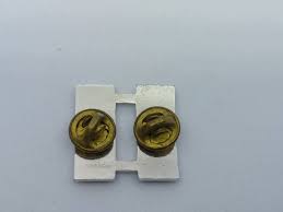 US Military Double Bar Pin Silver Toned Vintage - Etsy