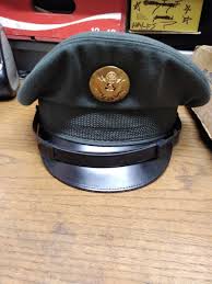 Vtg US ARMY Vietnam Era Dress Hat Size 7 Military Service ...