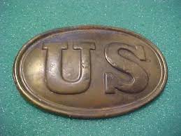 CIVIL WAR UNION CARTRIDGE BOX BUCKLE PLATE NON DUG ESTATE ...