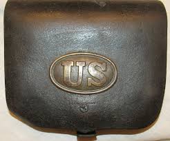 Sold at Auction: Original Civil War Cartridge Box with Original Tins