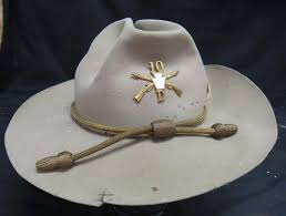 Sold at Auction: John B. Stenson Calvary Hat with 10th Pennsylvania Calvary and Officers Gold Braid