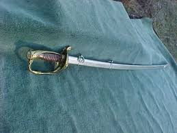 Vintage FCA DE TOLEDO 1871 Sword / Saber with Scabbard | eBay