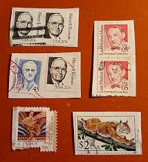 SET OF 8 USED STAMPS - PLEASE SEE PHOTO'S - ON PAPER - FINE ...