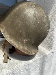 Vintage Military Helmet Mo F1 TTA Otan HR 1954 NATO French Army Soldier Equipment Manganese Steel Very Rare Amazing Granulated Khaki Green - Etsy